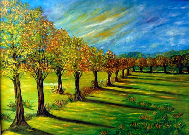 Luces y sombras Oil Canvas Landscaping