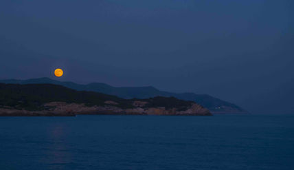 La salida de la luna