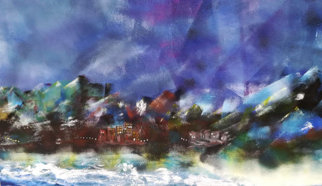 The town