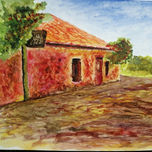 Acuarela de Colonia del Sacramento thumbnail 2