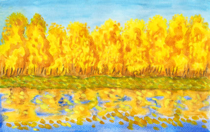 Golden forest