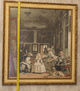 Cuadro de Punto de Cruz hecho a mano. Las Meninas - Velázquez