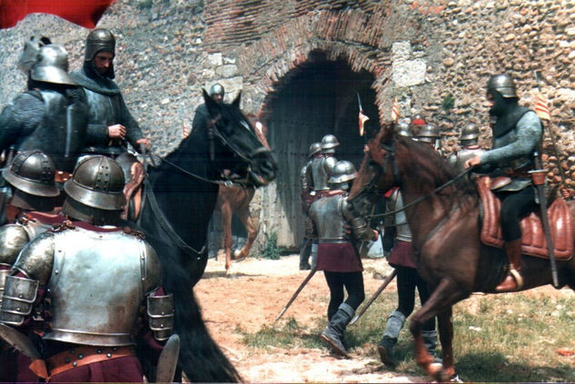 " Guerreros en Ciudad Rodrigo" Viajes Color (Química)