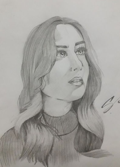 Lily collins Pencil