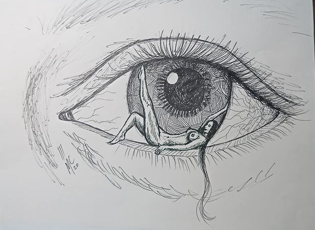 vision fetichista. johnny mcdonald pintor hondureño contemporaneo Tinta