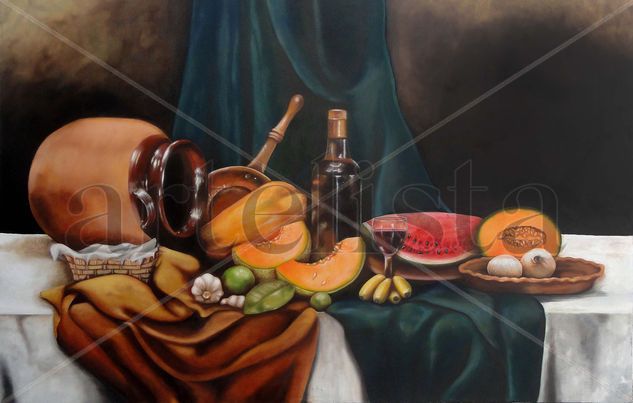 Bodegon Oil Canvas Still Life Paintings