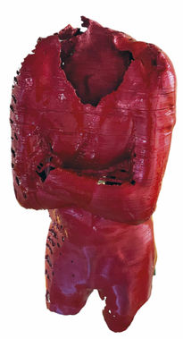 Torso en rojo