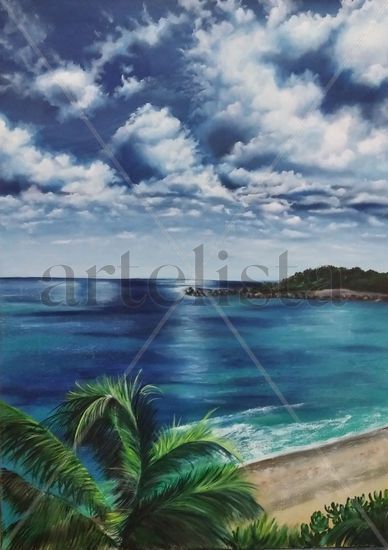 Paraíso Oil Canvas Marine Painting