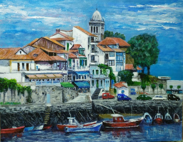 LUANCO.Asturias Acrylic Canvas Landscaping