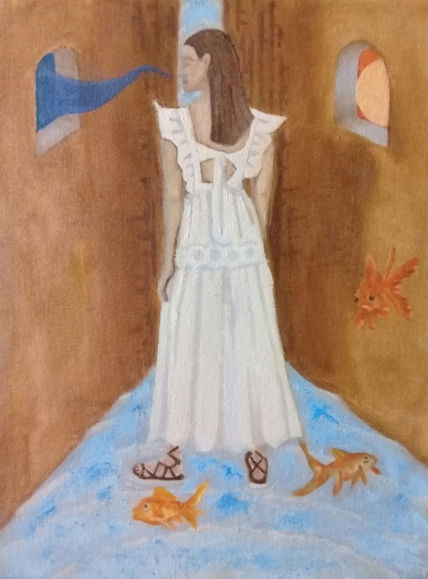 Remedios Varo soñando