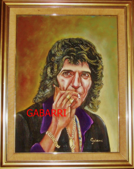 camaron Oil Canvas Portrait