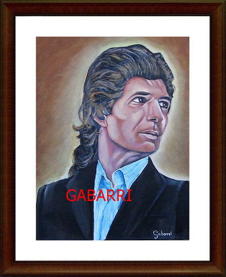 camaron Oil Canvas Portrait