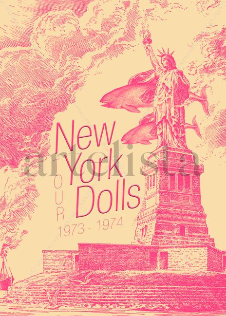 New York Dolls Poster