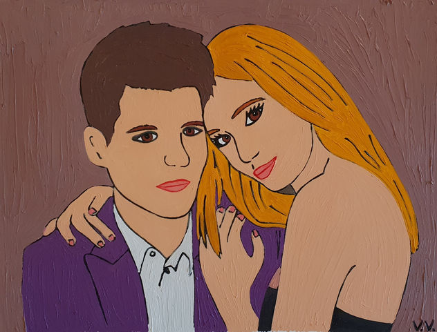 Álvaro Morata y Alice Campello