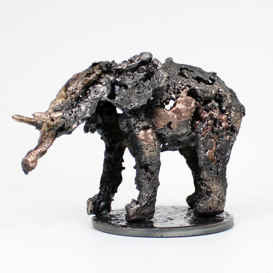 elefante 7-22 Metal Figurativa