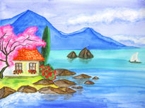 House near sea