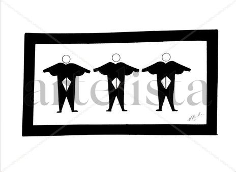 Los tres gimnastas