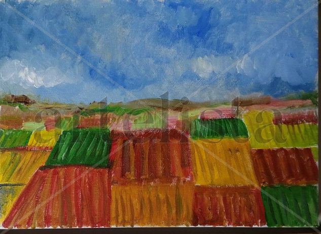 Castilla recta Oil Canvas Landscaping