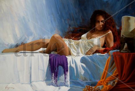 Mujer del pelo rojo II
