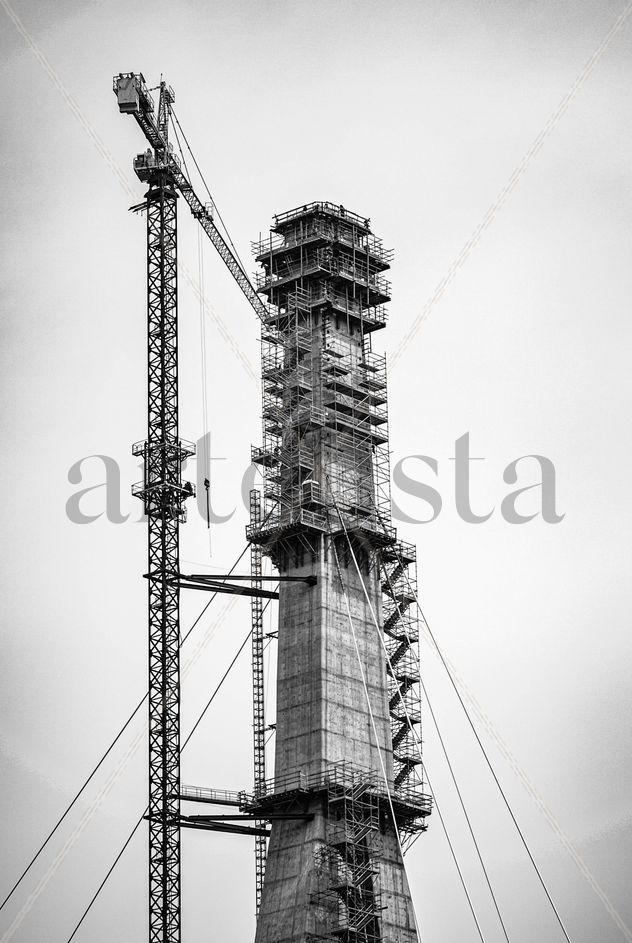 Construcción de un puente de frontera