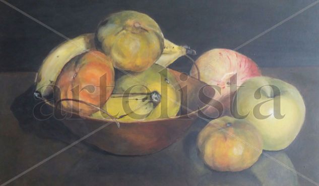 Bodegón 1 Acrylic Panel Still Life Paintings