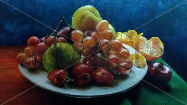 Bodegón 2 Oil Canvas Still Life Paintings