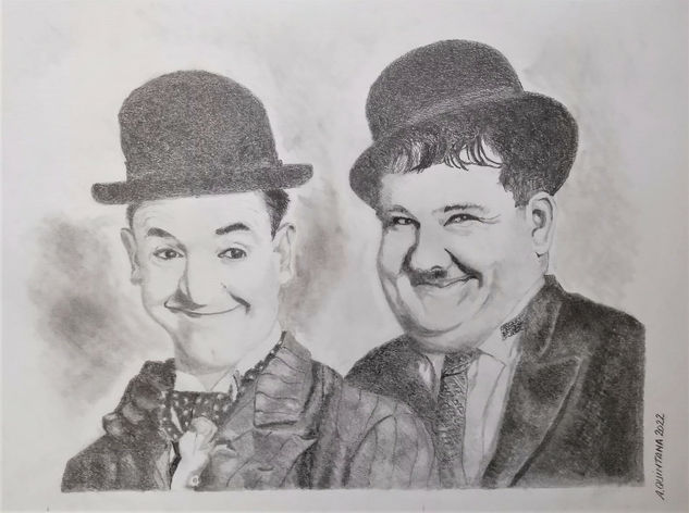 Laurel and Hardy Graphite