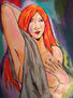 red woman