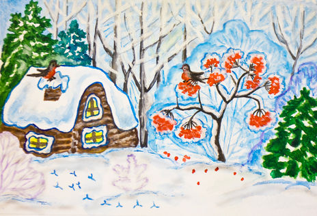House with rowan tree