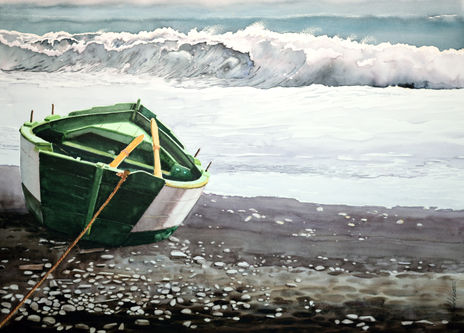 La barca varada