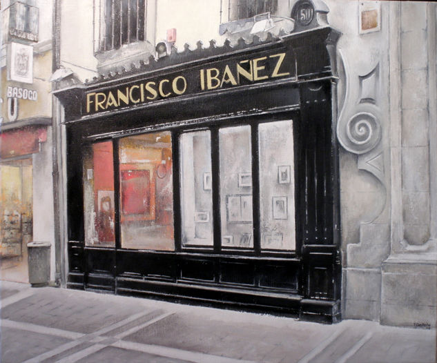 Francisco Ibañez-Pamplona Óleo Lienzo Paisaje