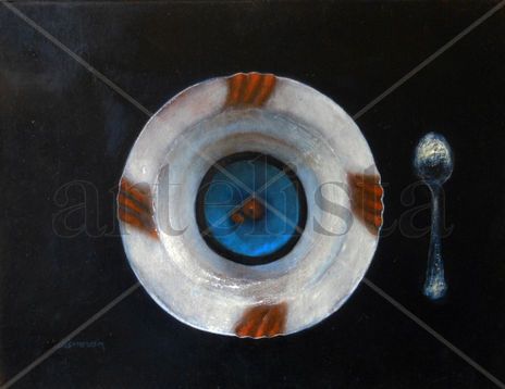 Plato blanco