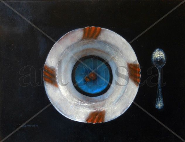Plato blanco