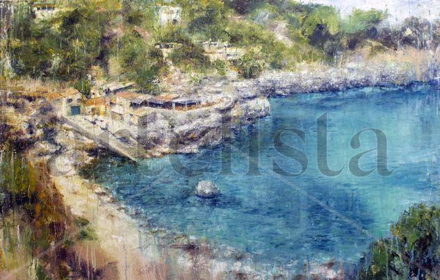 Cala Deià 2022 Oil Canvas Marine Painting