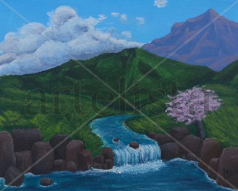 Pequeña cascada