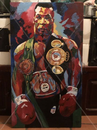 MIKE TYSON BOSEO Acrylic Panel Sports