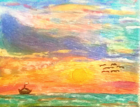 Paisaje estilo Monet