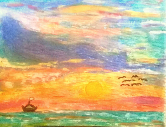 Paisaje estilo Monet