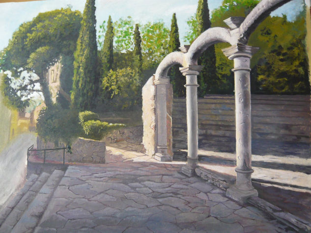 cifuentesII Oil Canvas Landscaping