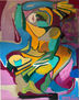 Mujer y volante