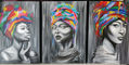 Mujeres en colores