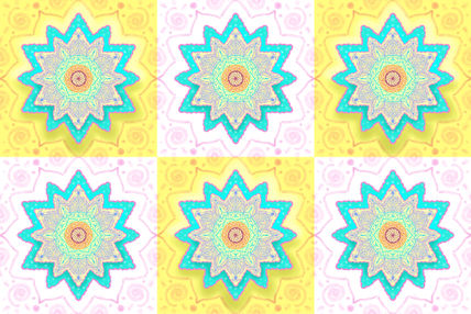 Mandala estrella...