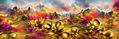 El dorado de las flores