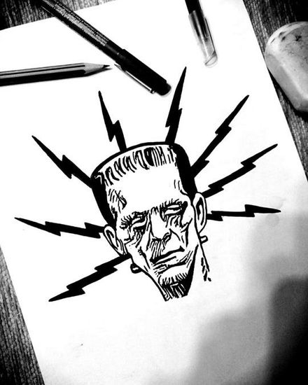 Boris Karloff Making Pen