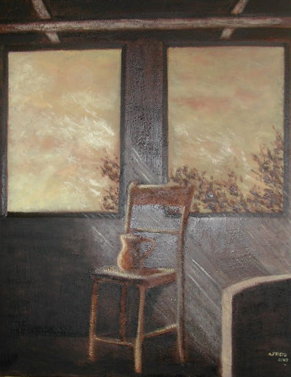 Ventana del Pasado Oil Canvas Still Life Paintings