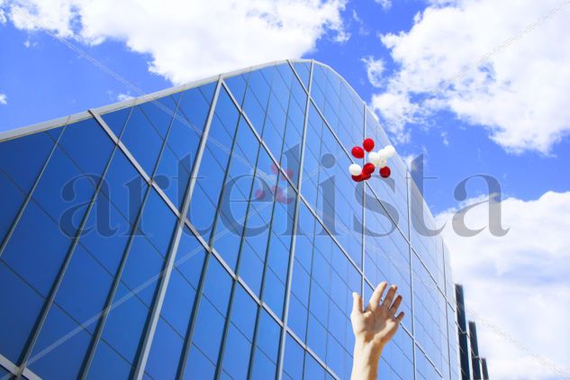 Globos al viento Arquitectura e interiorismo Color (Digital)