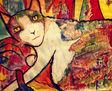 Mi gata Luna abstracta