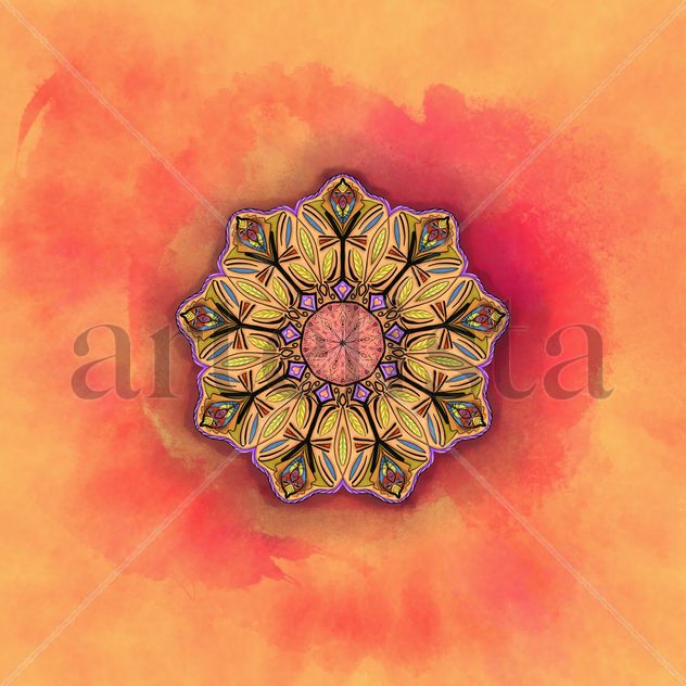 Mandala rey mono