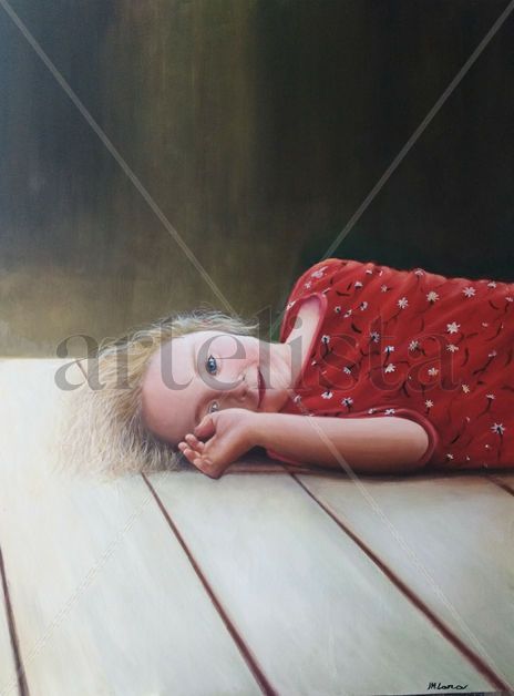 Niña/suelo