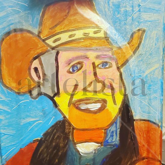 Walt Longmire Acrylic Others Portrait